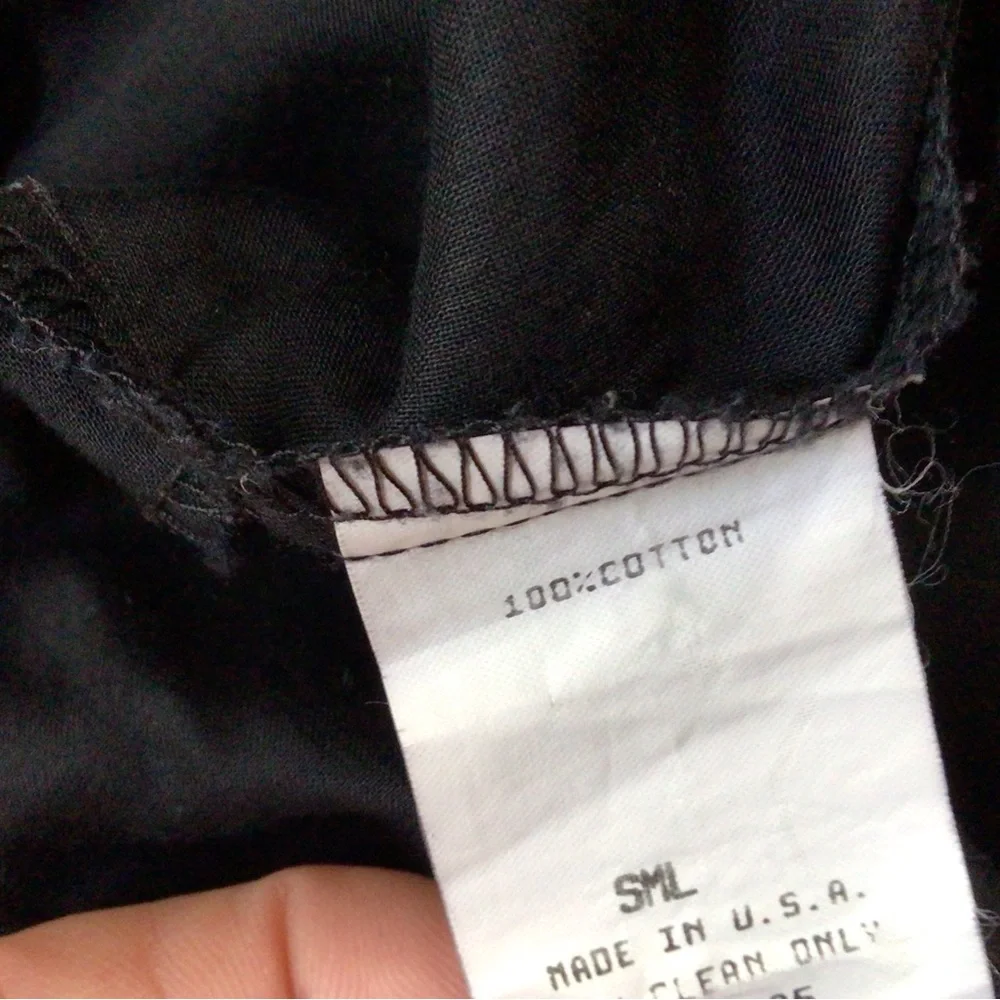 Phillip Adec black cotton lightweight Jacket, small - Picture 8 of 9